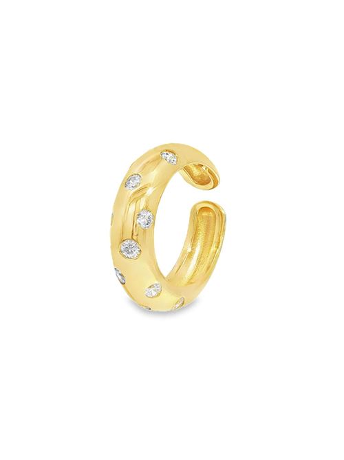 Glamour crystal ring GOCCIAZZURRA JEWELS | ANGLAMOUROROBIANCO